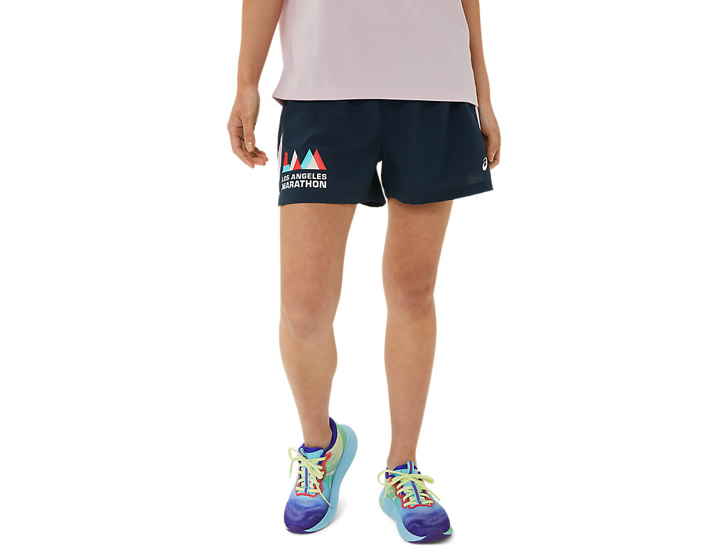 Dámské Kalhoty Asics Ready-Set 3in Lam Tmavě Blankyt | 4165-QKZUJ