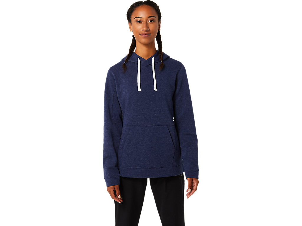 Dámské Mikiny S Kapucí Asics Pullover Tmavě Blankyt | 7986-USHCW