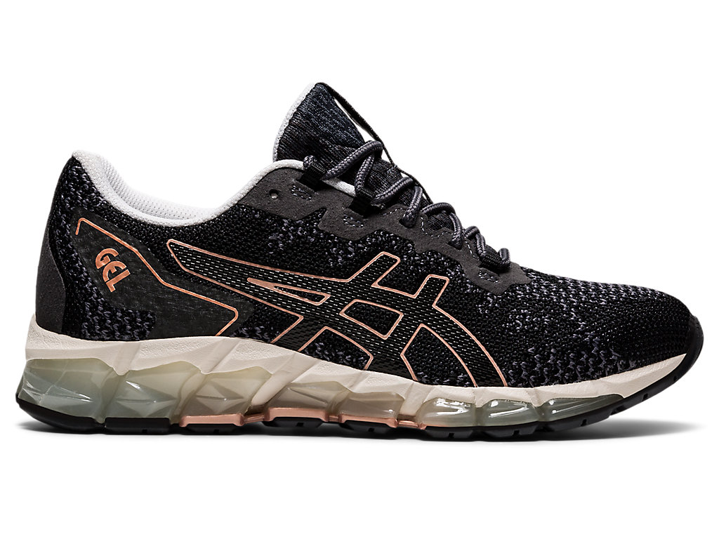 Dámské Sneakers Asics Gel-Quantum 360 6 Knit Černé Šedé | 5840-CZNRF