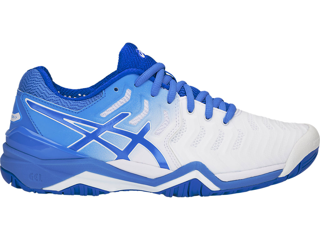 Dámské Tenisové Boty Asics Gel-Resolution 7 Bílé Blankyt | 3607-BOKCI