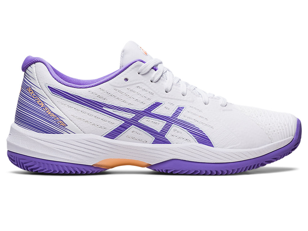 Dámské Tenisové Boty Asics Solution Swift Ff Clay Bílé | 4593-AYQSN