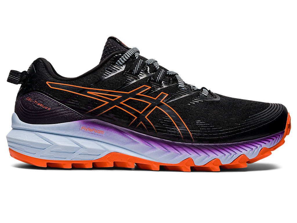 Dámské Trailové Běžecké Boty Asics Gel-Trabuco 10 Černé Oranžové | 7493-HOZID