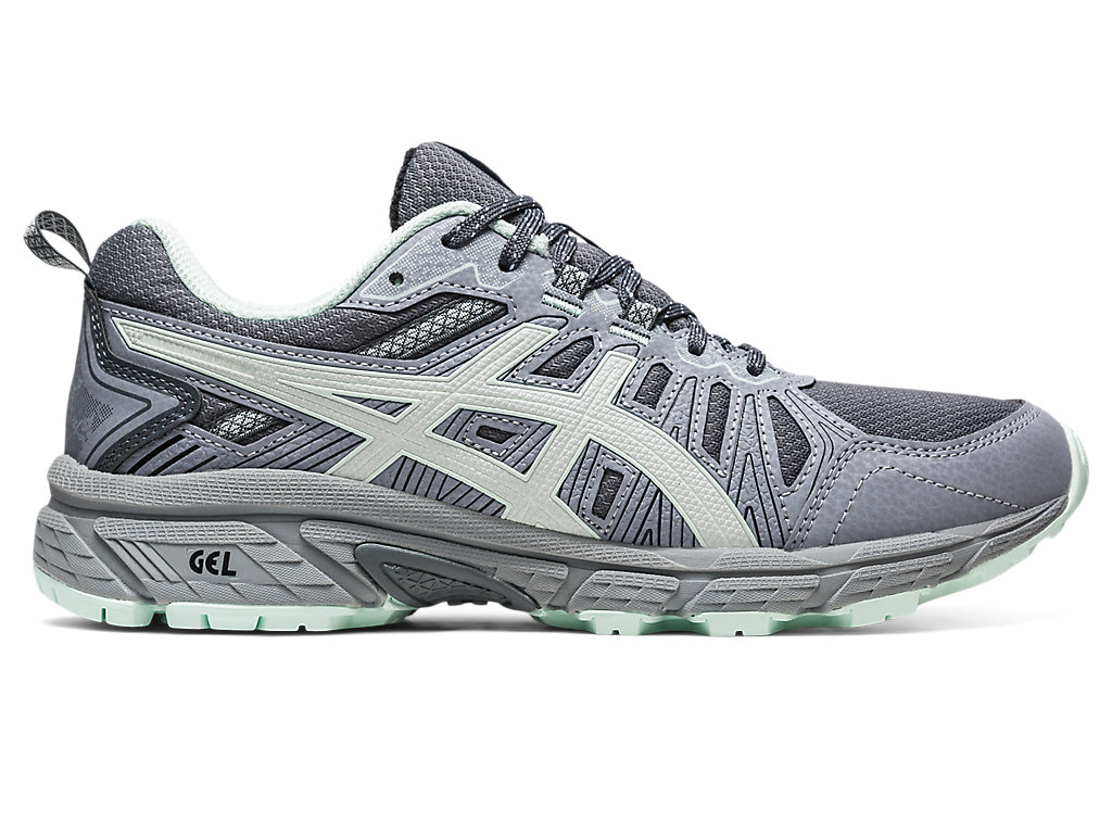 Dámské Trailové Běžecké Boty Asics Gel-Venture 7 Šedé | 4132-IDLFY