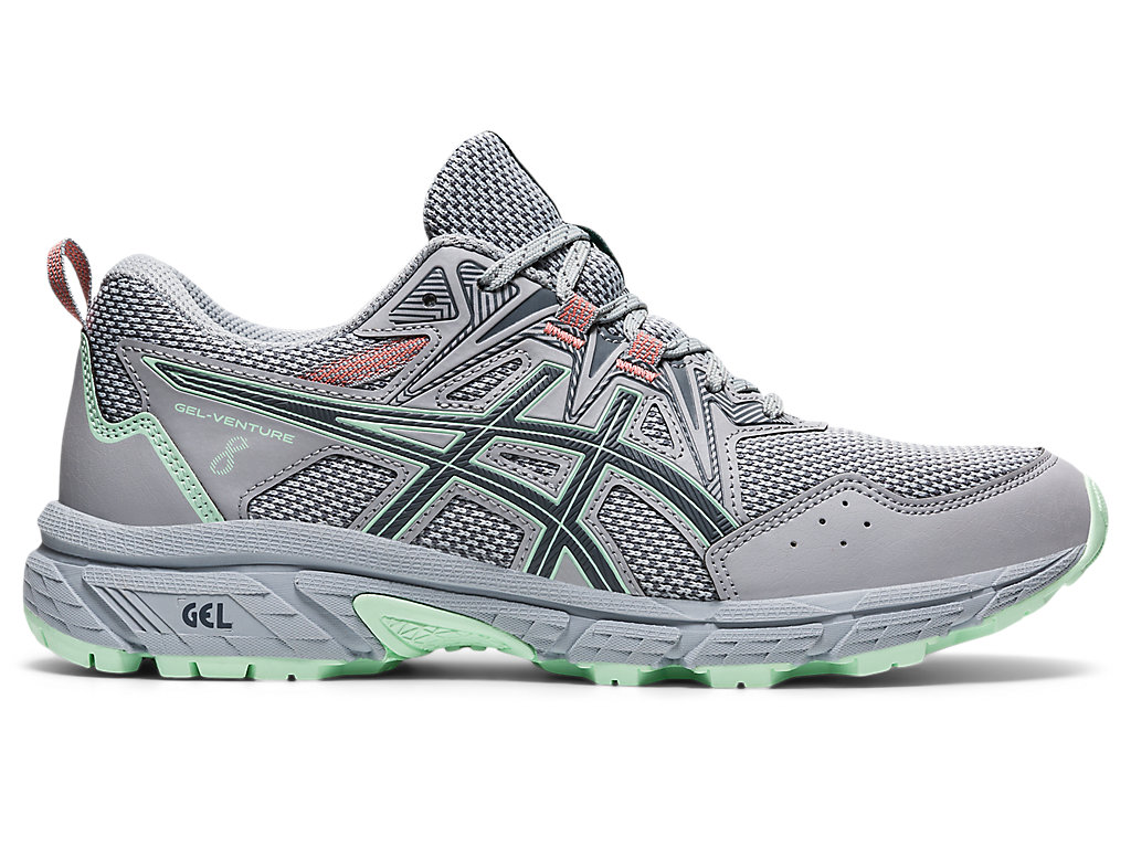 Dámské Trailové Běžecké Boty Asics Gel-Venture 8 (D) Šedé | 5347-PVDRX