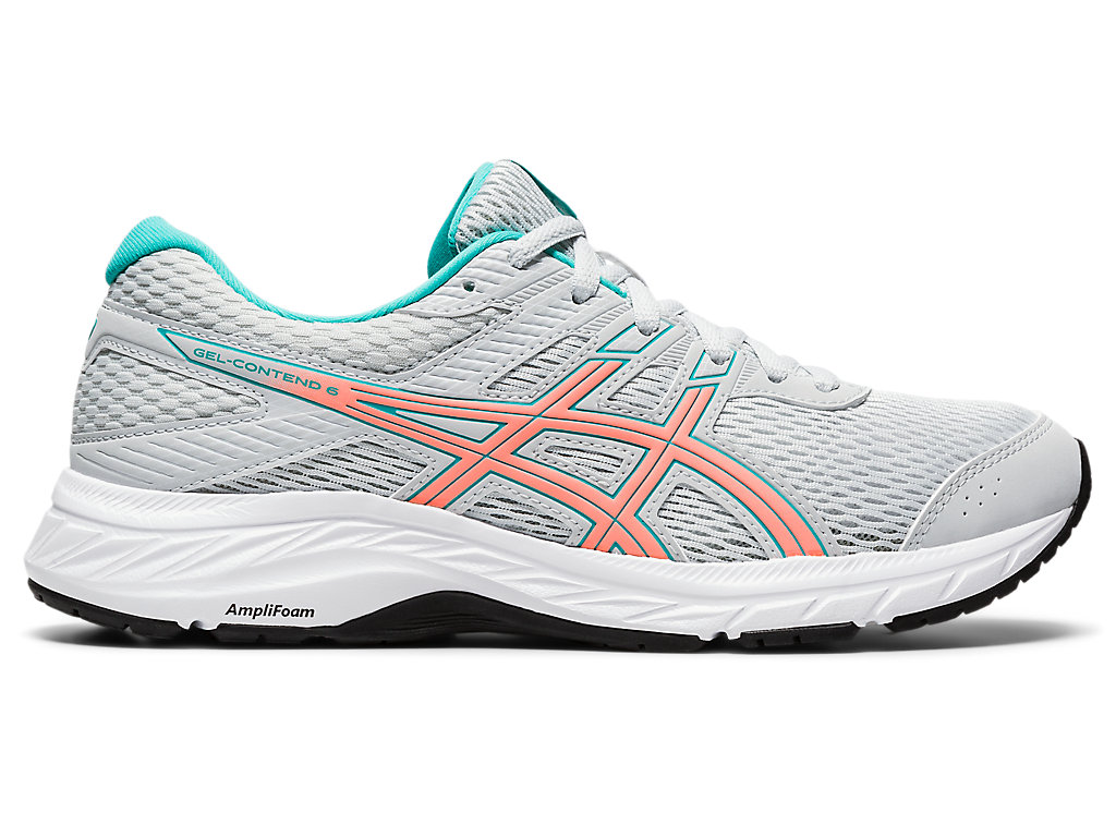 Dámské Trekové Boty Asics Gel-Contend 6 Šedé Oranžové | 5789-QLOER