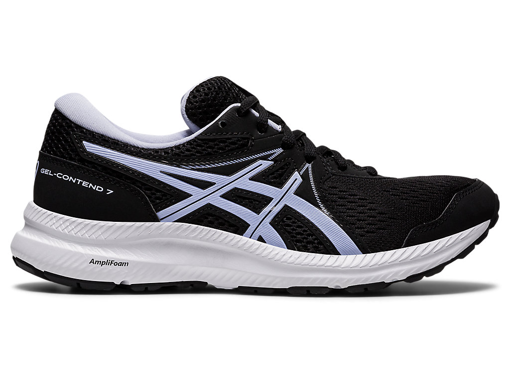 Dámské Trekové Boty Asics Gel-Contend 7 Černé Fialové | 6380-ZLETJ