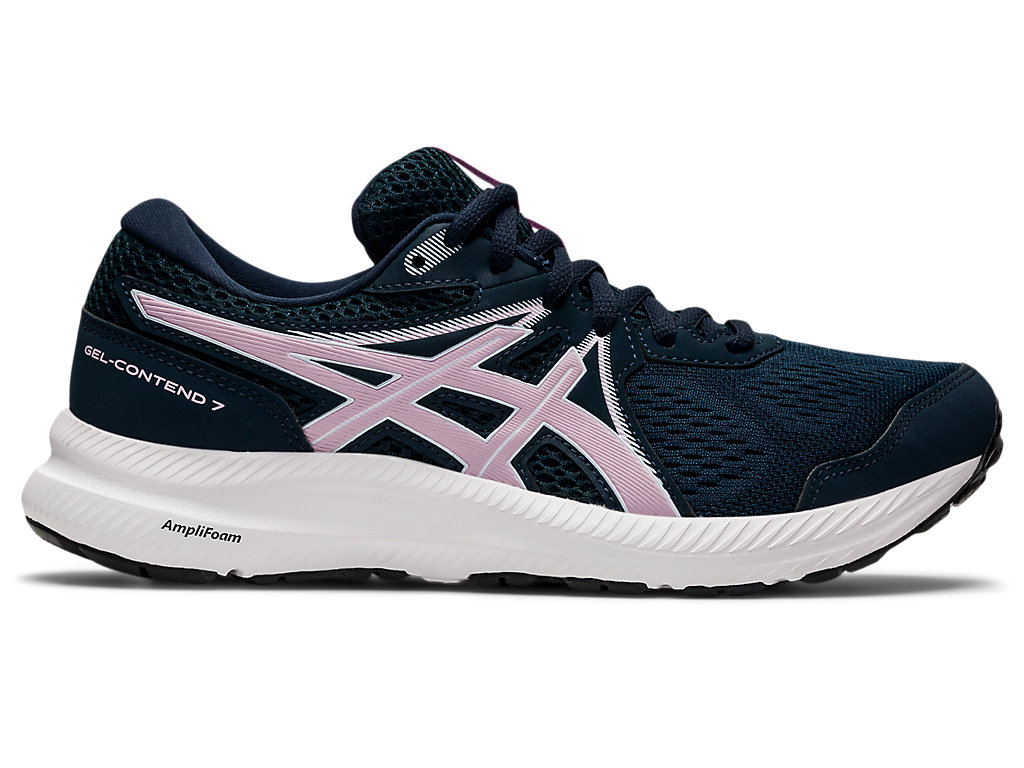 Dámské Trekové Boty Asics Gel-Contend 7 Blankyt Růžové | 9417-AYTBD