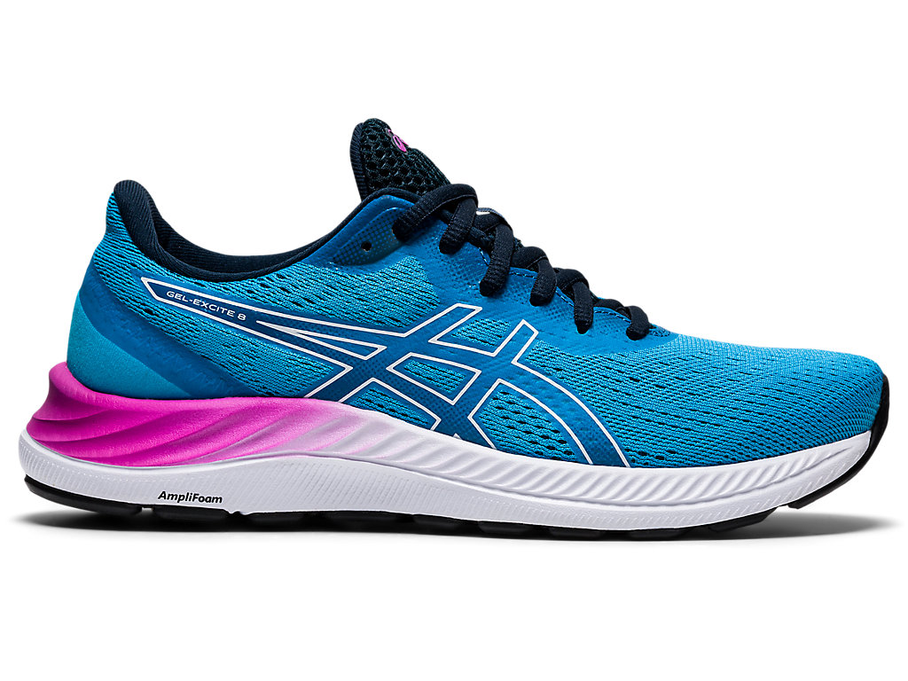 Dámské Trekové Boty Asics Gel-Excite 8 Světle Tyrkysové Bílé | 9857-EKLFZ