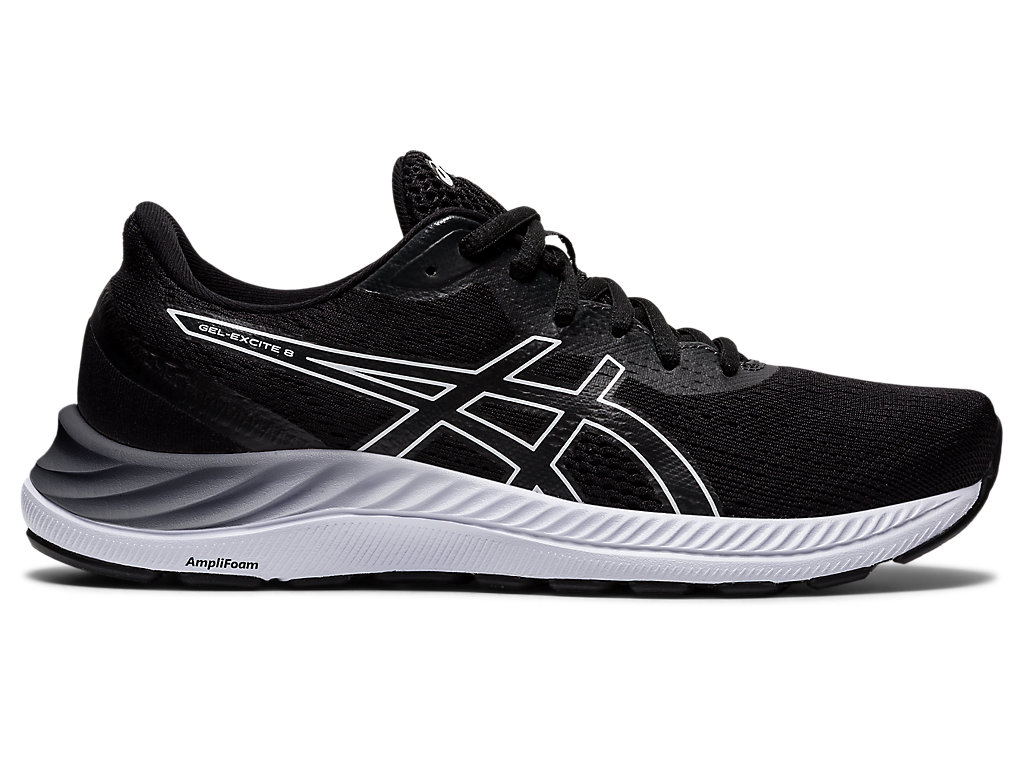 Dámské Trekové Boty Asics Gel-Excite 8 Černé Bílé | 6502-ICHNQ