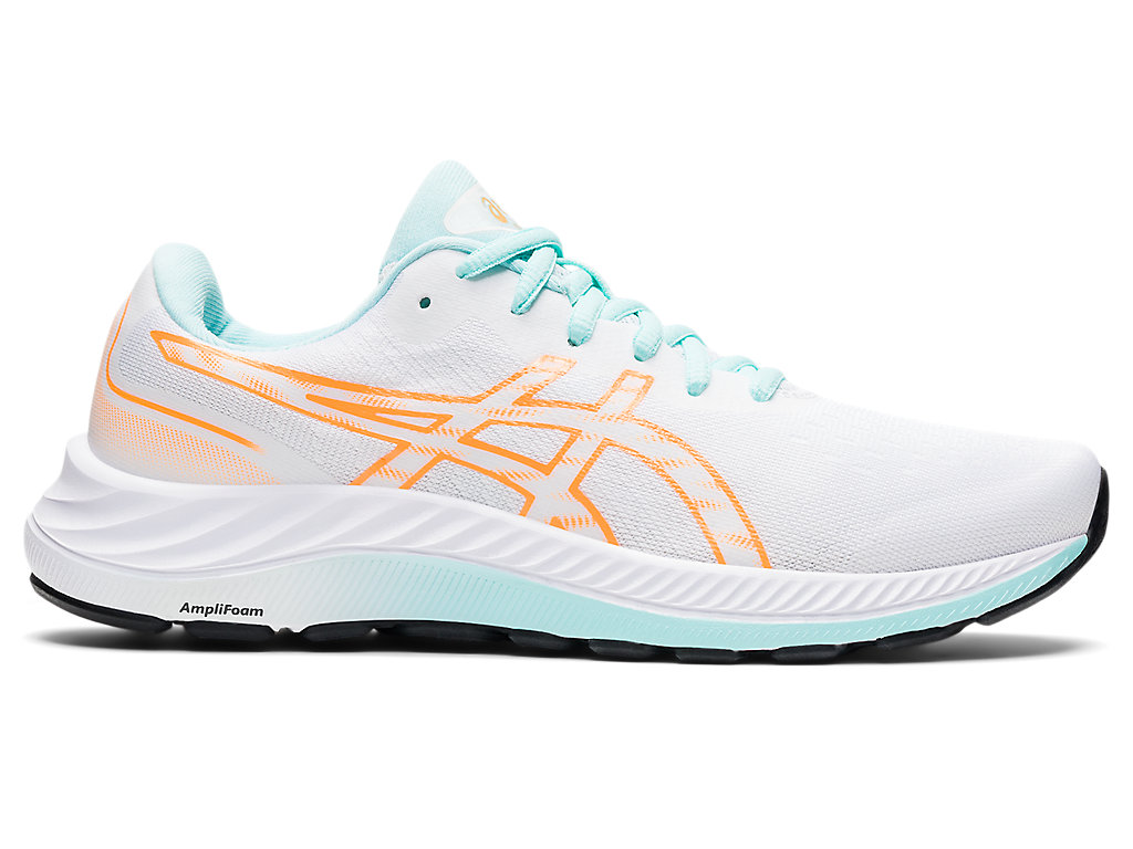 Dámské Trekové Boty Asics Gel-Excite 9 Bílé Oranžové | 3724-DAIWZ