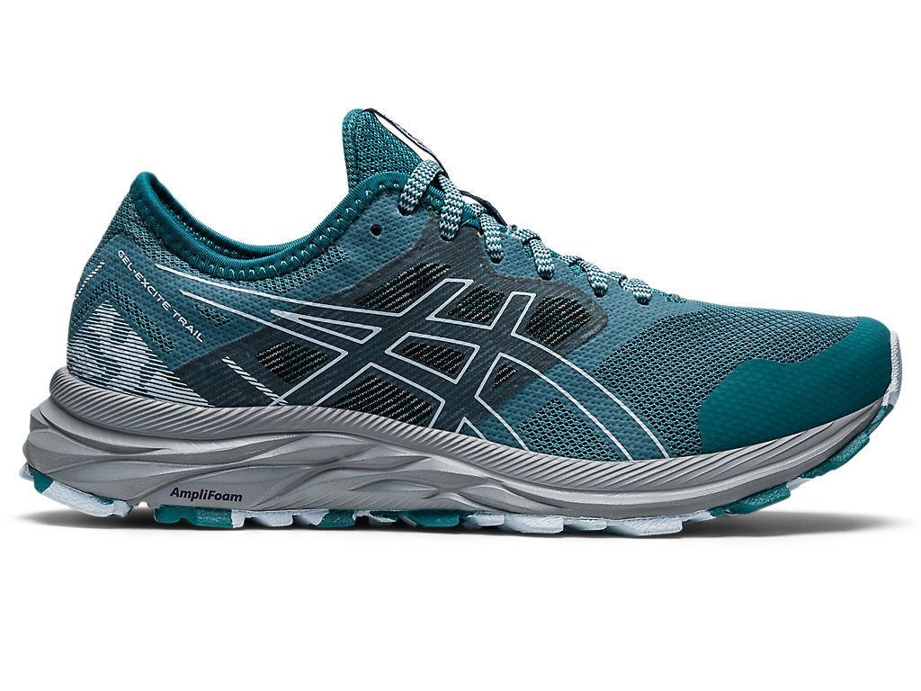 Dámské Trekové Boty Asics Gel-Excite Trailové Tmavě Zelene Blankyt | 2358-ZWNUI