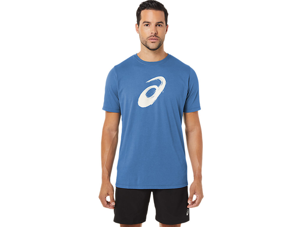 Dámské Tričko Asics Paintbrush Sleeve Tee Blankyt | 7506-XZRQI