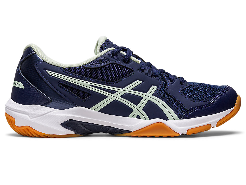 Dámské Volejbalové Boty Asics Gel-Rocket 10 Tmavě Blankyt Zelene | 0896-HZBTG