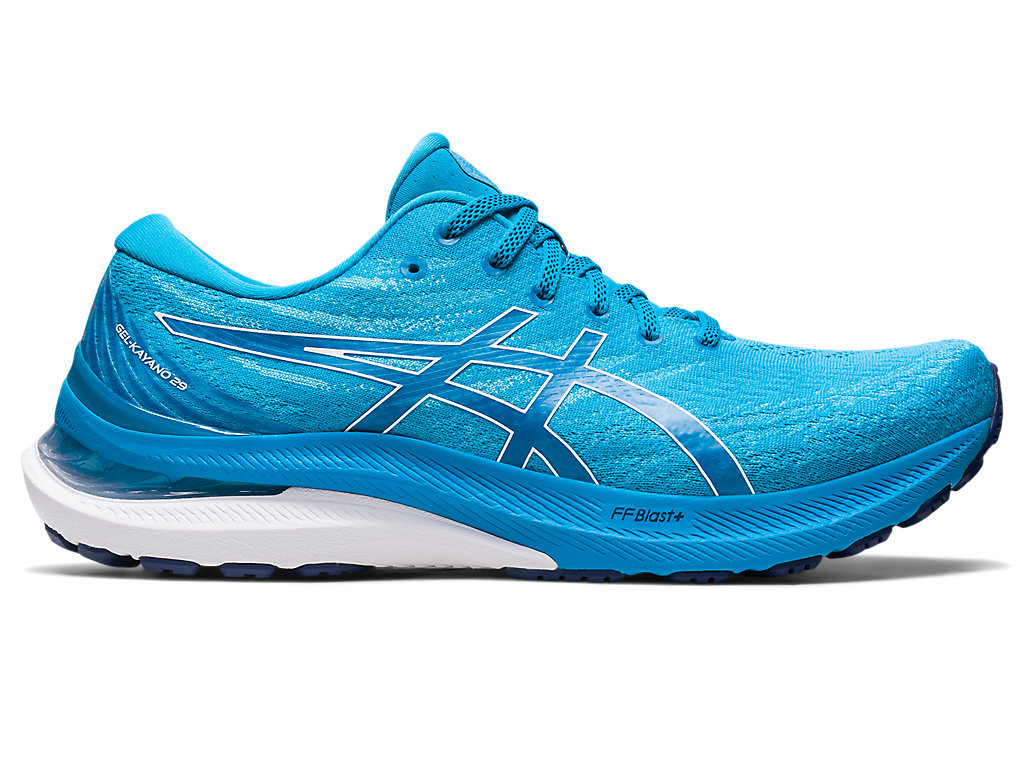 Pánské Running Shoes Asics Gel-Kayano 29 Extra Široké Blankyt Bílé | 2438-OVXEP