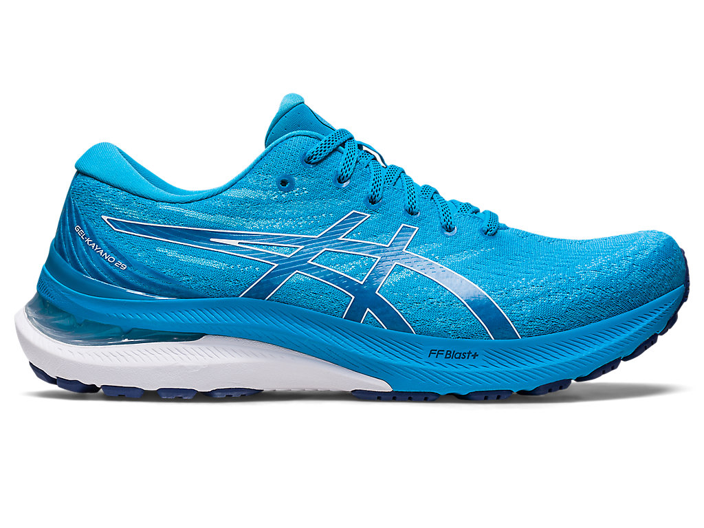 Pánské Running Shoes Asics Gel-Kayano 29 Široké Blankyt Bílé | 7835-VLUPD