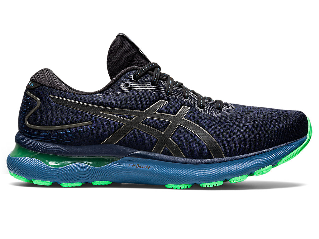 Pánské Running Shoes Asics Gel-Nimbus 24 Černé Šedé | 8549-XZNKC