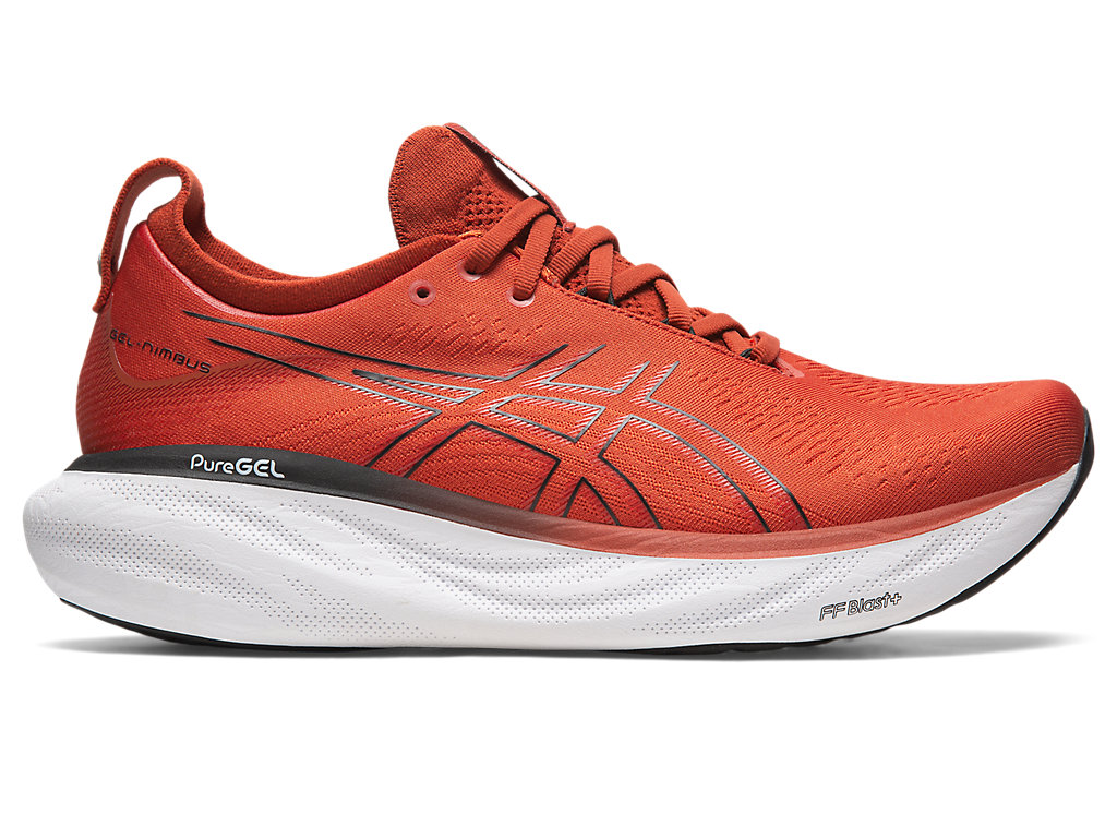 Pánské Running Shoes Asics Gel-Nimbus 25 Hnědé Černé | 7069-TSFKO