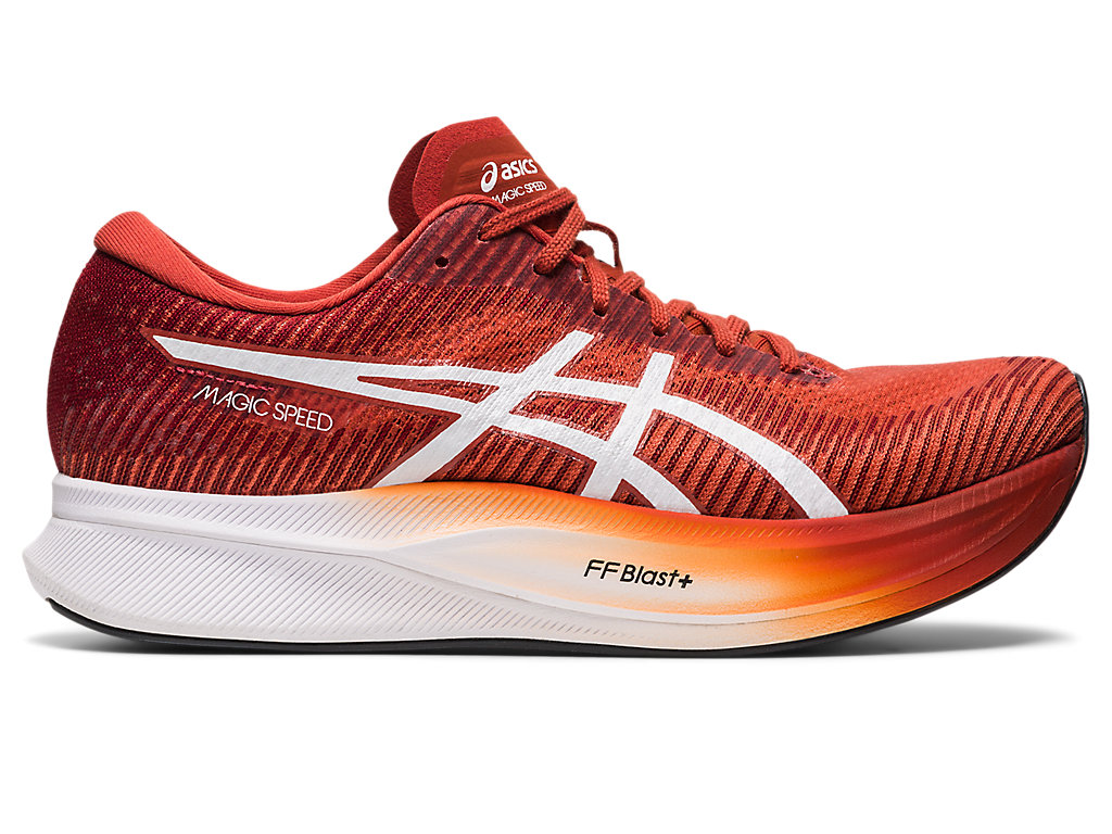 Pánské Running Shoes Asics Magic Speed 2 Hnědé Bílé | 2148-GLSAW