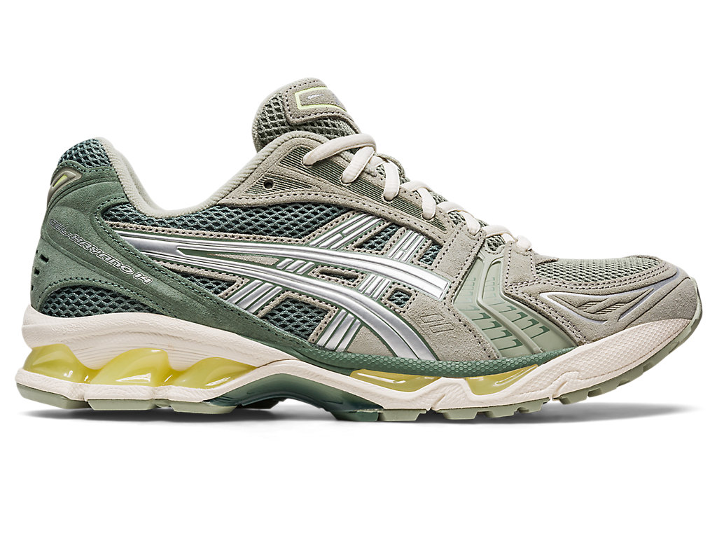 Pánské Sneakers Asics Gel-Kayano 14 Olivy Zelené Šedé Stříbrné | 8436-RDVBN