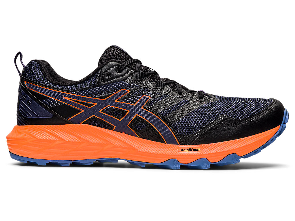 Pánské Trailové Běžecké Boty Asics Gel-Sonoma 6 Černé Indigo | 8930-DLWKQ