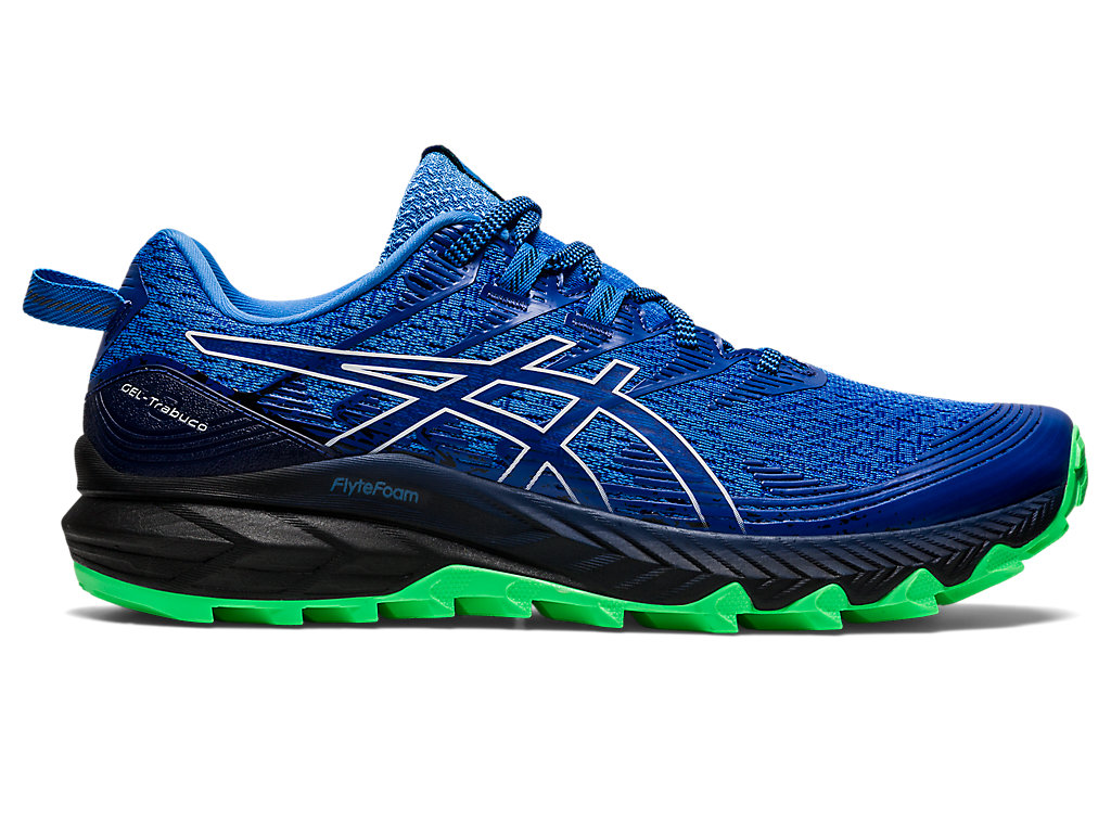 Pánské Trailové Běžecké Boty Asics Gel-Trabuco 10 Blankyt Bílé | 2457-BCGOT