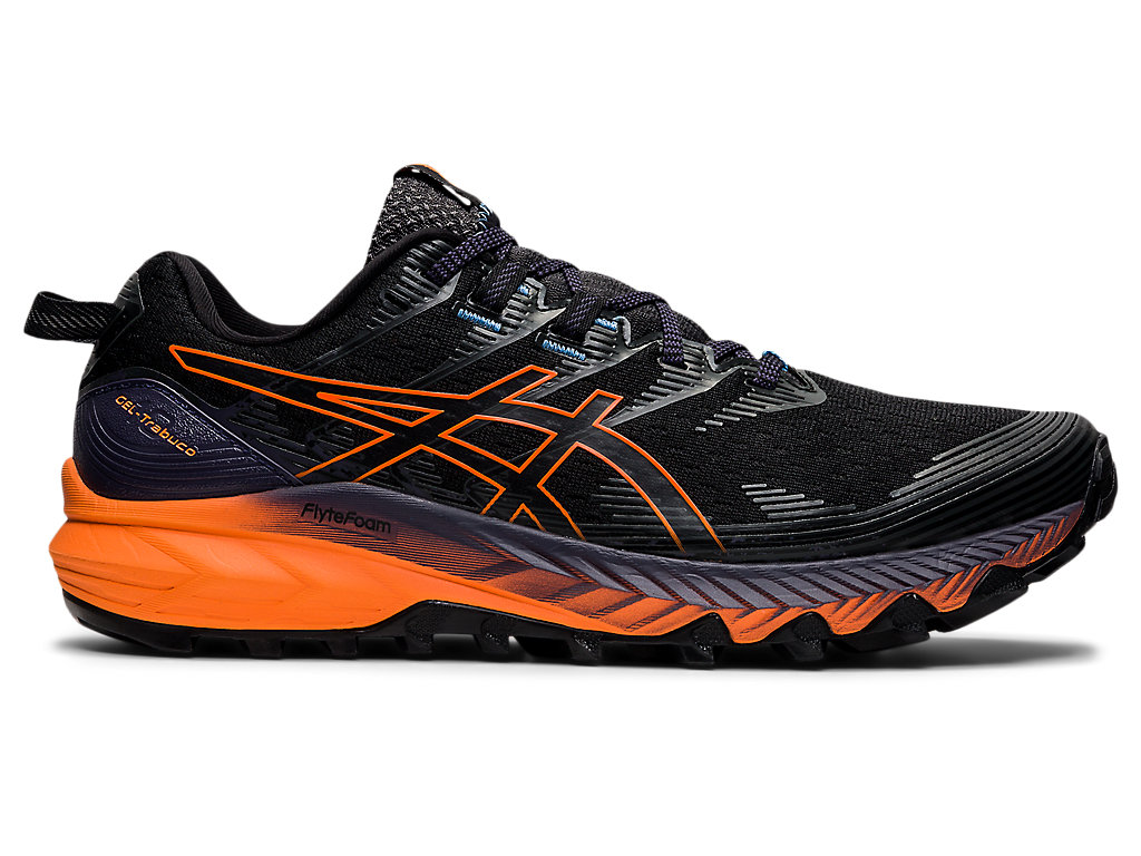 Pánské Trailové Běžecké Boty Asics Gel-Trabuco 10 Černé Oranžové | 9406-GWMOU