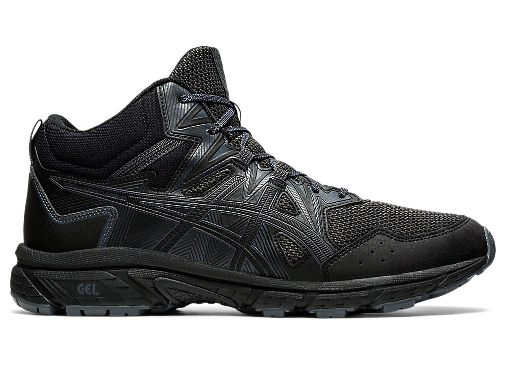 Pánské Trailové Běžecké Boty Asics Gel-Venture 8 Mt Černé Černé | 7865-XDSRH