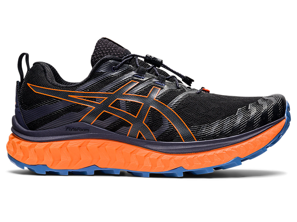 Pánské Trailové Běžecké Boty Asics Trabuco Max Černé Oranžové | 6084-FSXAJ