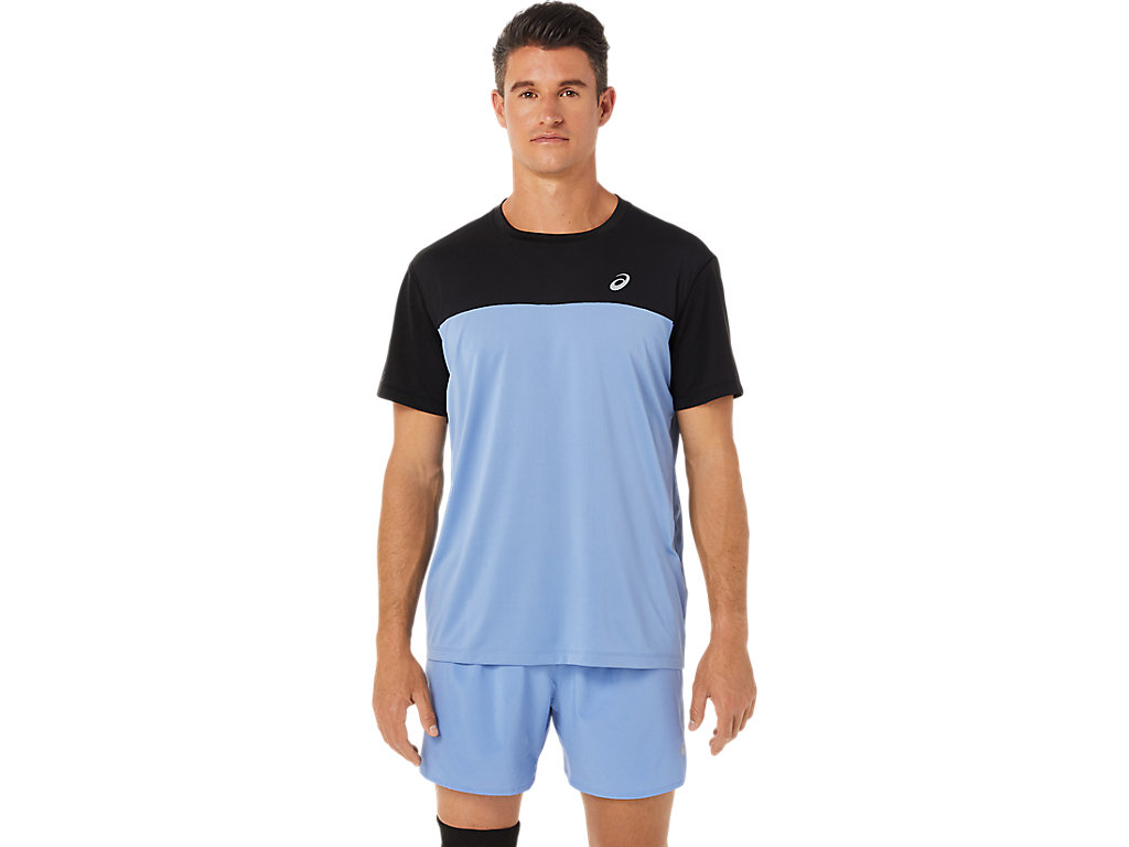 Pánské Tričko Asics Race Sleeve Černé Blankyt | 6420-OHXDI