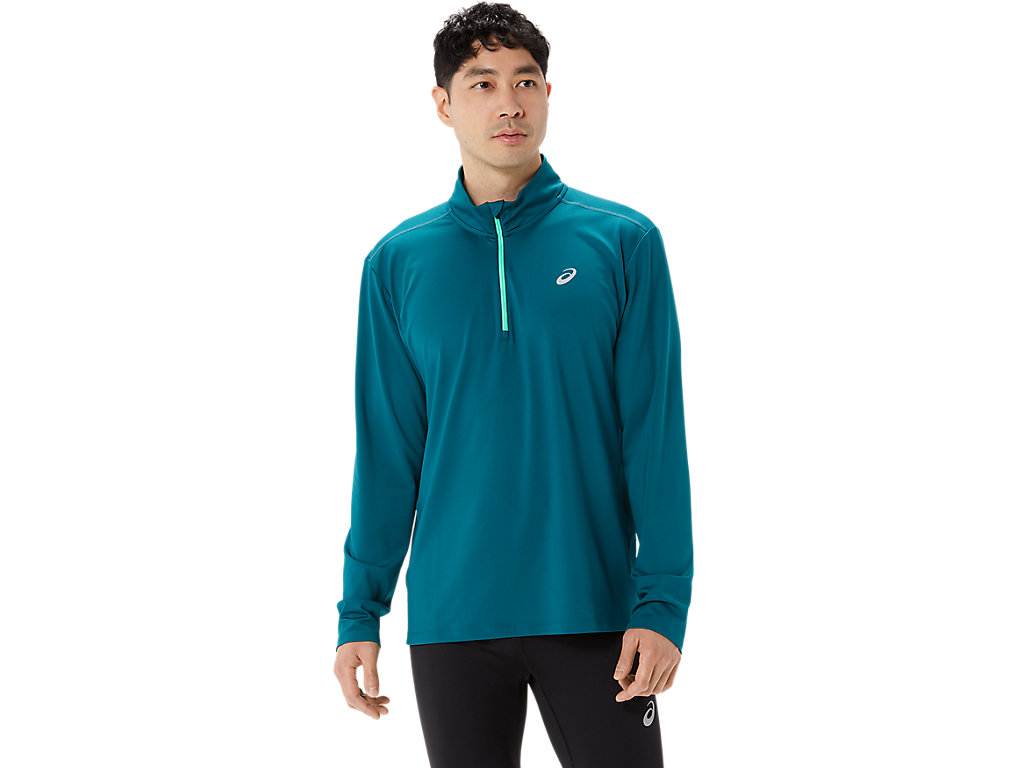 Pánské Tričko Asics Ready-Set Half Zip Blankyt | 8346-MRCLO