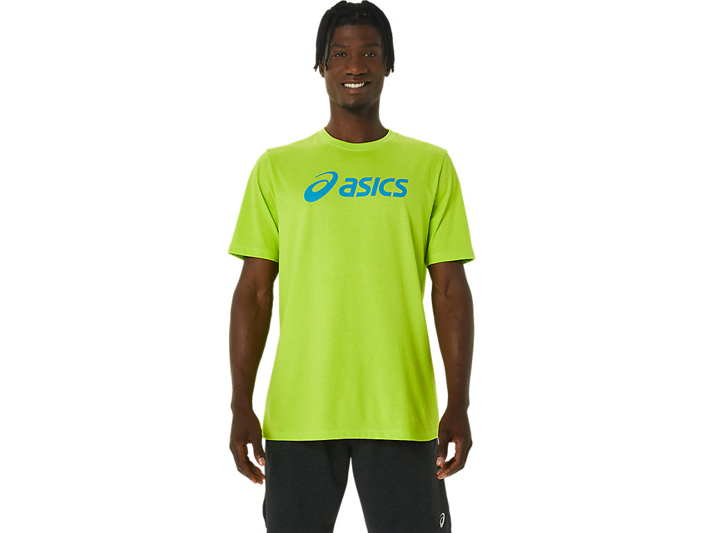 Pánské Tričko Asics Xg Sleeve Lockup Logo Tee Světle Zelene | 9312-ULDWZ