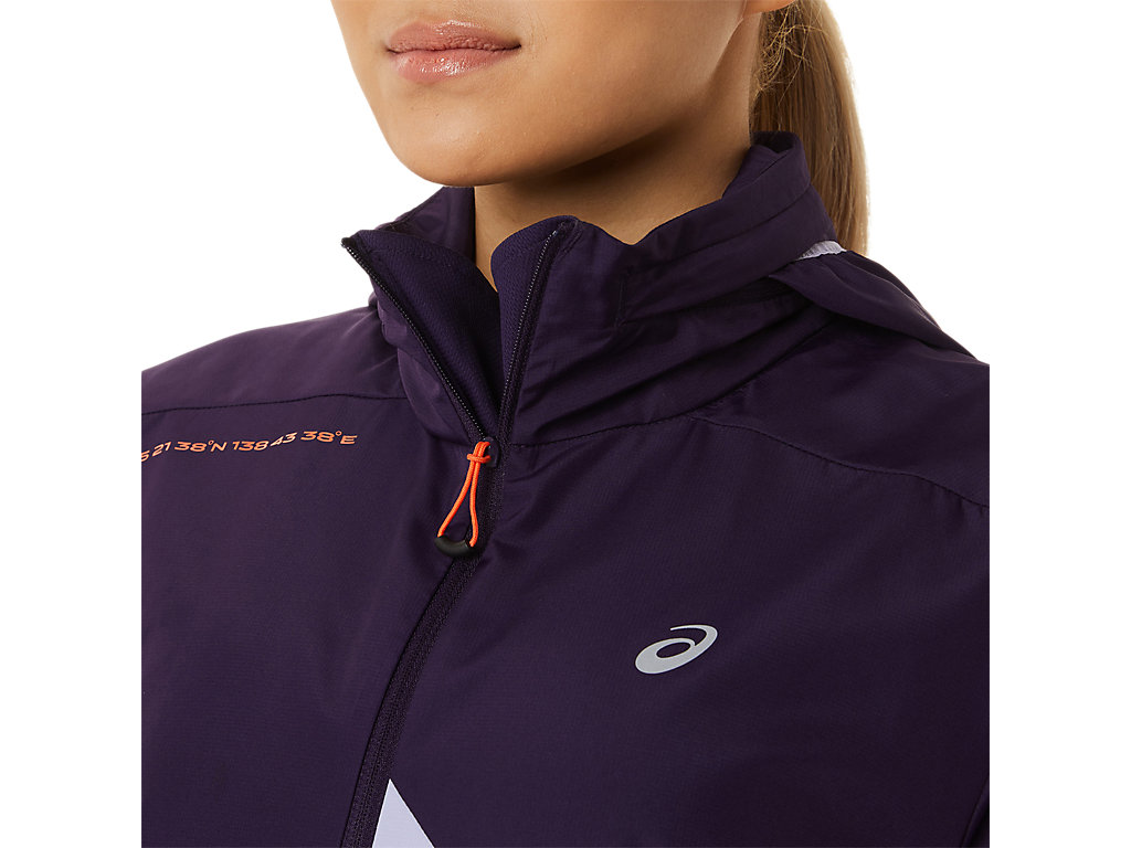 Dámské Bundy Asics Fujitrail Anorak Fialové | 9207-SYWOX