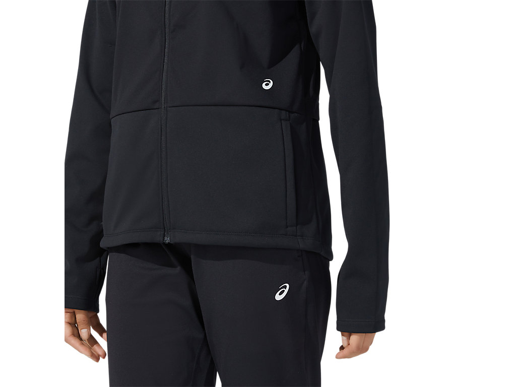 Dámské Bundy Asics Thermostorm Full Zip Černé | 1546-PQBGE