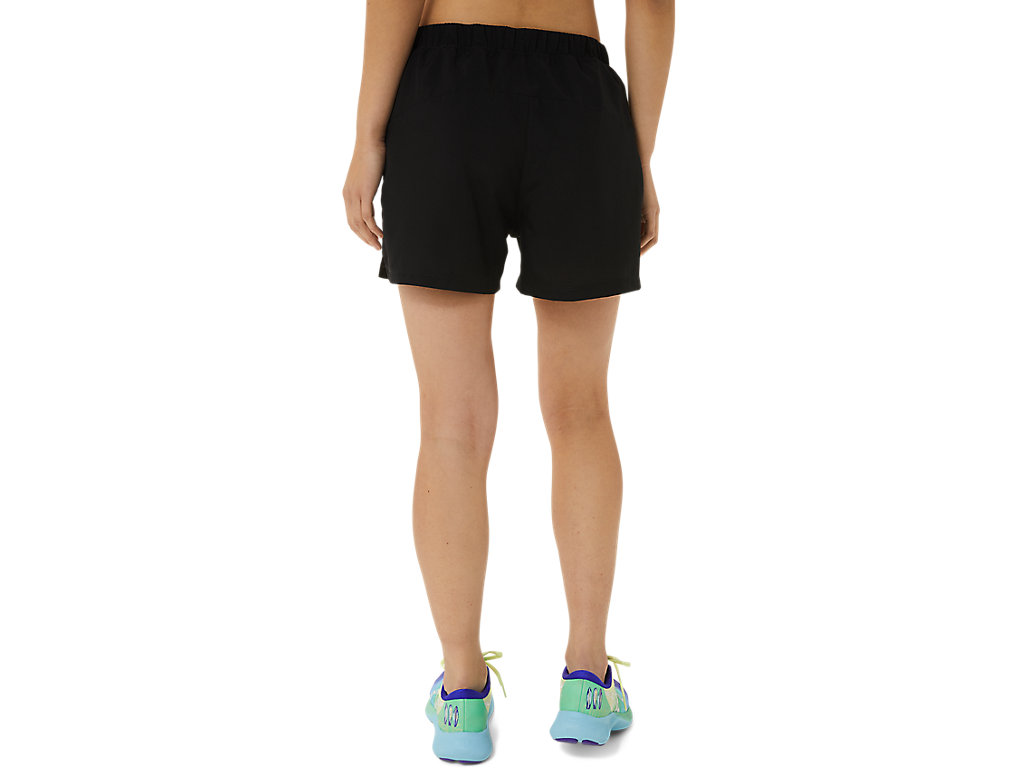 Dámské Kalhoty Asics Ready-Set 3in Lam Černé | 3861-CQZNS