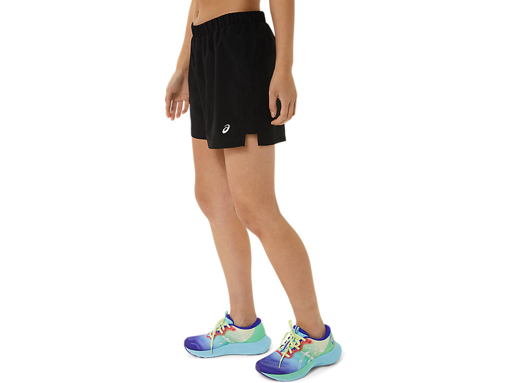 Dámské Kalhoty Asics Ready-Set 3in Lam Černé | 3861-CQZNS