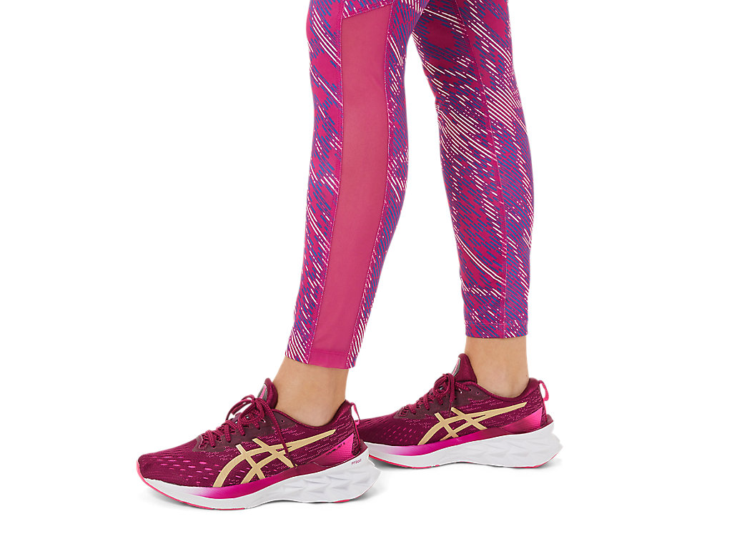 Dámské Legíny Asics Sakura Fuchsie | 9146-EJTBN