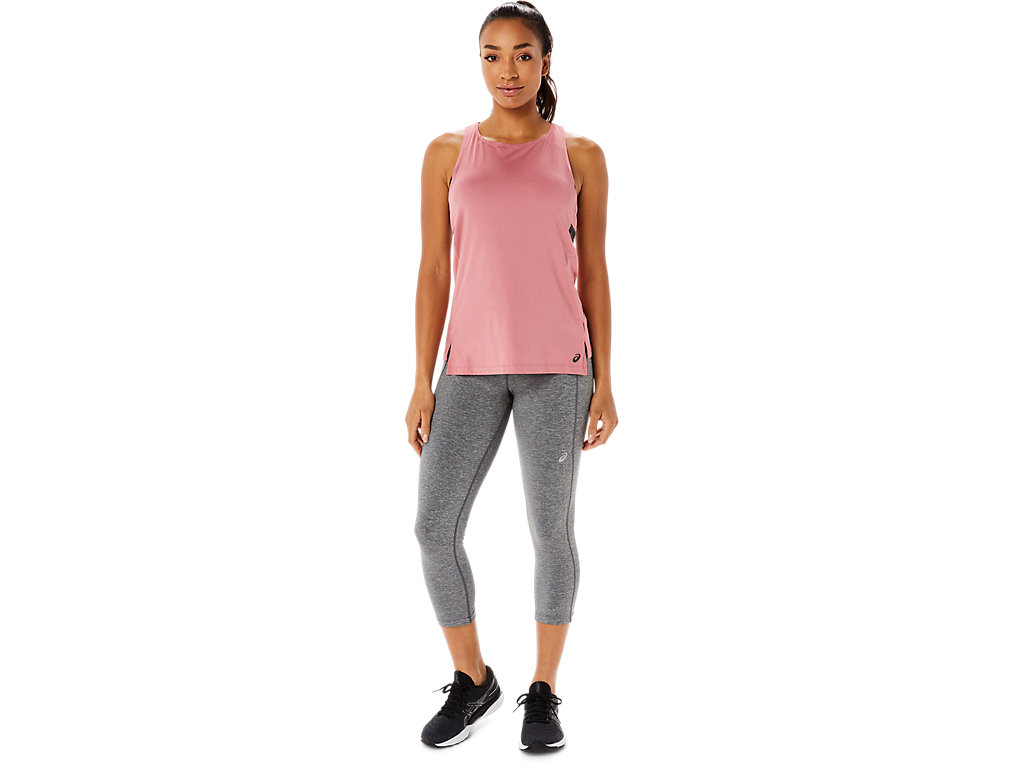 Dámské Legíny Asics W Performance Capri Tmavě Šedé | 3754-LOHCA