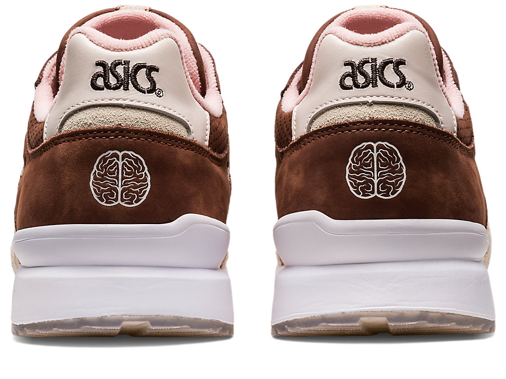 Dámské Sneakers Asics Afew X Gt-Ii Růžové Čokolády Hnědé | 5812-WSCZV