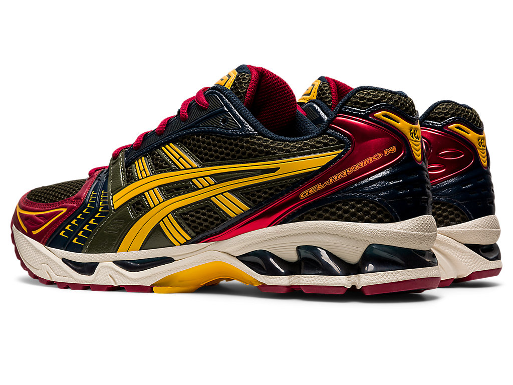 Dámské Sneakers Asics Gel-Kayano 14 Olivy Zelené Oranžové | 0586-WGPTN