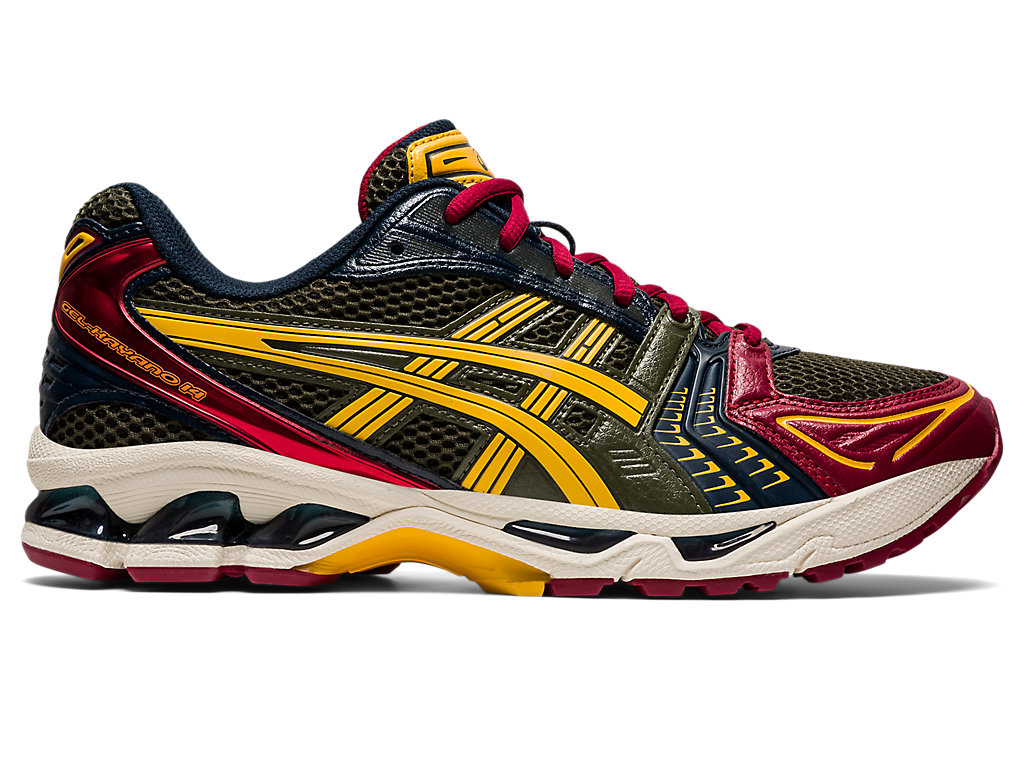 Dámské Sneakers Asics Gel-Kayano 14 Olivy Zelené Oranžové | 0586-WGPTN