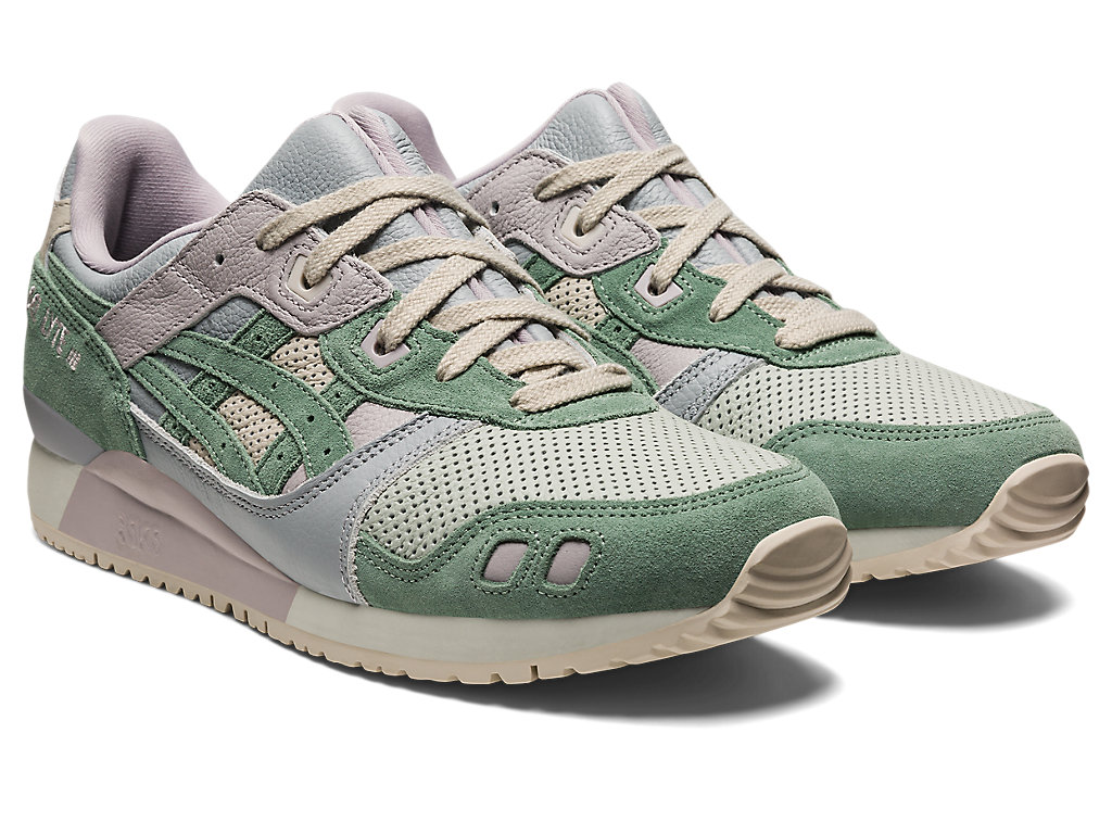 Dámské Sneakers Asics Gel-Lyte Iii Og Světle Olivy Zelené Šedé | 3195-ZCGPB