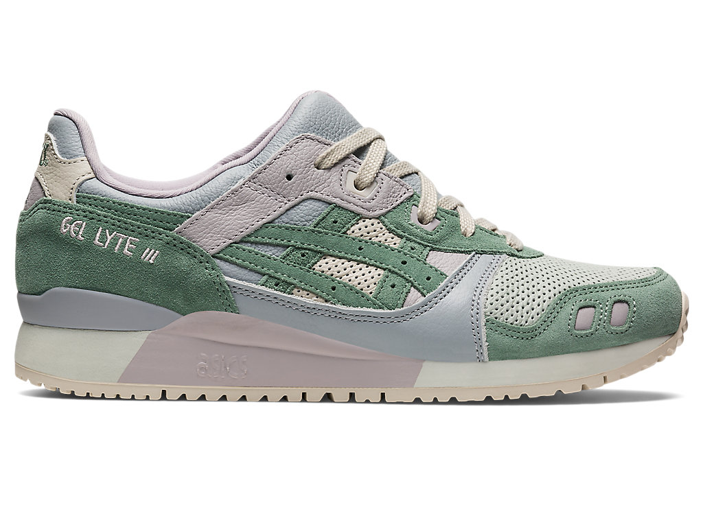 Dámské Sneakers Asics Gel-Lyte Iii Og Světle Olivy Zelené Šedé | 3195-ZCGPB