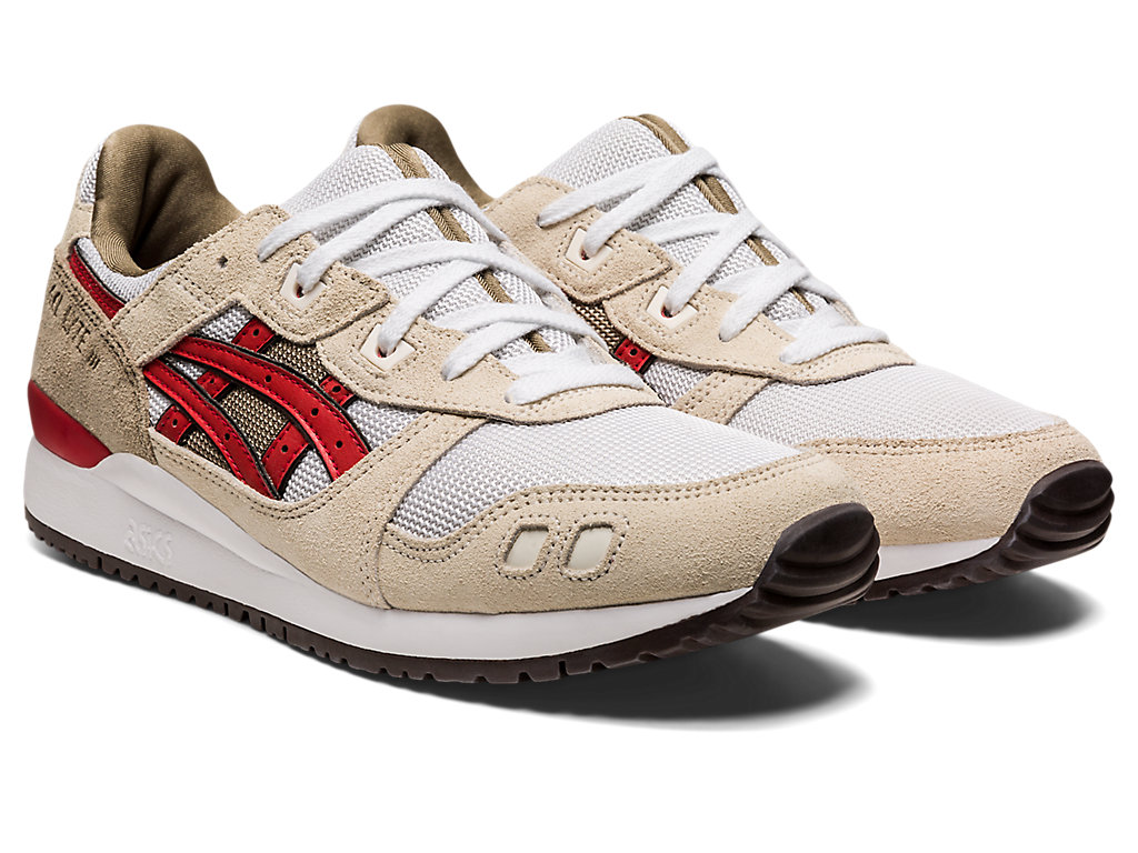 Dámské Sneakers Asics Gel-Lyte Iii Og Šedé Červené | 9042-CEGOT