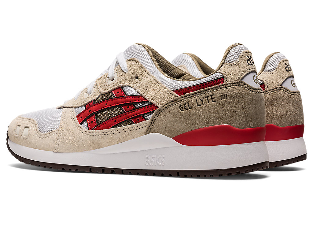 Dámské Sneakers Asics Gel-Lyte Iii Og Šedé Červené | 9042-CEGOT