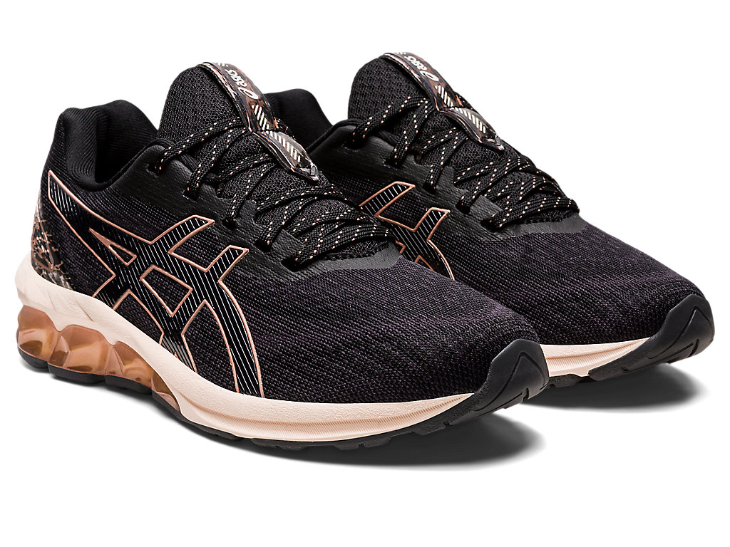 Dámské Sneakers Asics Gel-Quantum 180 Vii Černé Růžové Zlaté | 2175-NTIBZ