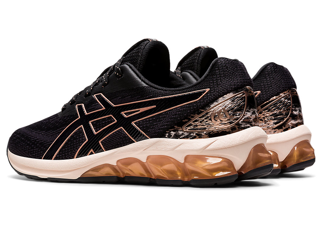 Dámské Sneakers Asics Gel-Quantum 180 Vii Černé Růžové Zlaté | 2175-NTIBZ