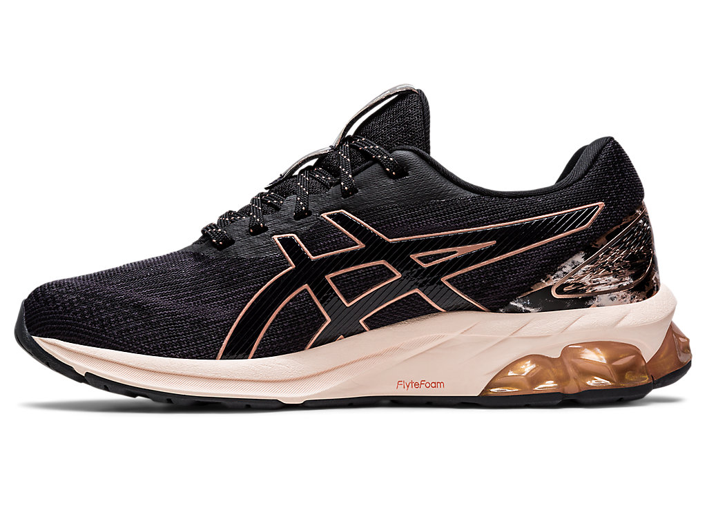 Dámské Sneakers Asics Gel-Quantum 180 Vii Černé Růžové Zlaté | 2175-NTIBZ