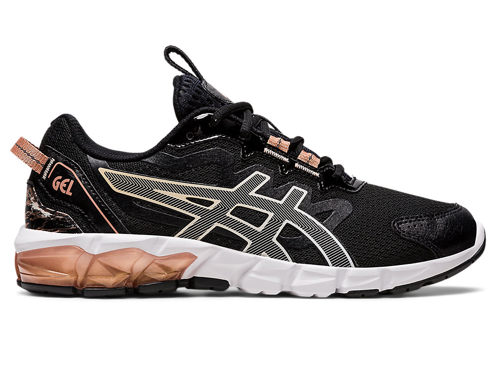 Dámské Sneakers Asics Gel-Quantum 90 Černé Růžové Zlaté | 5193-BAIEC