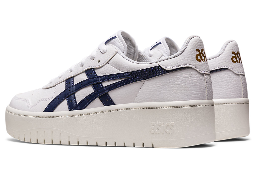 Dámské Sneakers Asics Japan S Pf Bílé Tmavě Blankyt | 6501-ASPDL