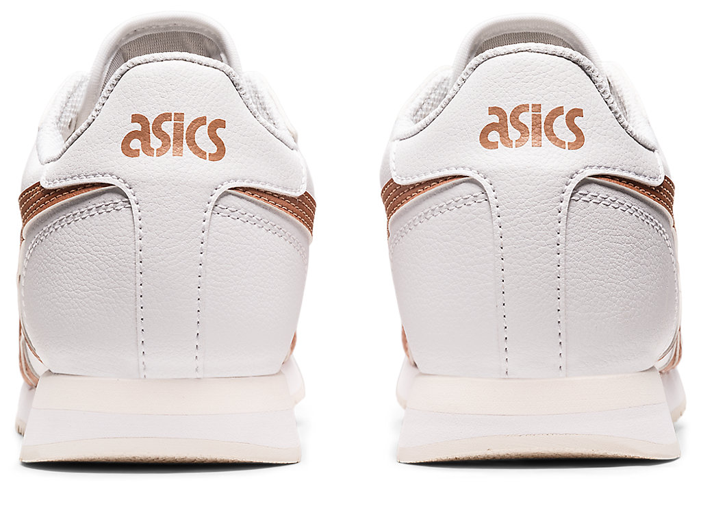 Dámské Sneakers Asics Tiger Runner Bílé Růžové Zlaté | 5637-CKWES